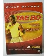 Tae Bo Billy Blanks Fat Blasting Cardio Total Body Fat Blaster 2 Pack DVDs - £9.74 GBP