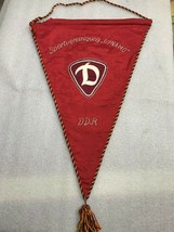 Sportvereinigung Dynamo Berlin Embroidered Pennant Streamer Flag Ddr Germany - £87.58 GBP