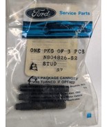 Bag of 3 NOS FORD STUD M6 X 1.0 X 35 LONG PART# N804826-S2 - $241.91 MXN