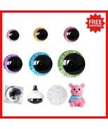 168pcs 16-35mm Moon Safety Eyes Set - Vibrant Colors for Crochet Projects - $60.59 CAD