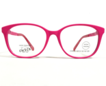 OCCHIALI Kinder Brille Rahmen CHICK K518 COL 30 Pink Quadratisch Voll Felge - $37.04
