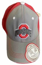 Ohio State Buckeyes Hat Mens Red Gray Cap Top of the World One Fit Tostitos - $23.75