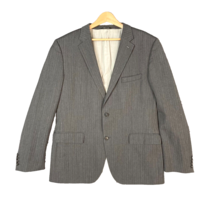 Hugo Boss Sport Coat Wool Blazer Men 46 Stretch 2 Button Lined Tweed Suit Jacket - £29.85 GBP