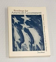 Readings for American Government, 3rd Brief Ed. Lowi, Theodore J.; Hears... - £5.29 GBP