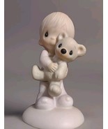 Vintage “Jonathan &amp; David&quot;  Precious Moments Jesus Loves Me - $742.79 MXN