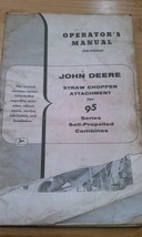 JOHN DEERE OM-H90005H OPERATOR&#39;S MANUAL, STRAW CHOPPER FOR 95 COMBINE - $18.95