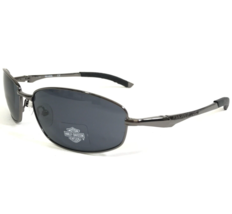 Harley-Davidson Sunglasses HDX816 GUN-3 Gunmetal Gray Frames with Black Lenses - £58.59 GBP