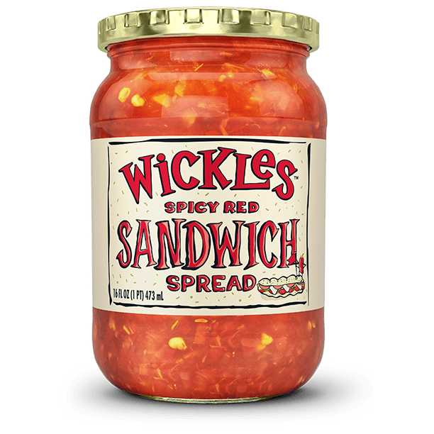 Wickles Spicy Red Sandwich Spread, 16 fl oz, Pack Of 5  - $31.00