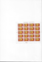 US Stamps/ Sheet/Postage Sct #2817 Chinese New Year-dog MNH F-VF OG FV $5.80 - £5.07 GBP