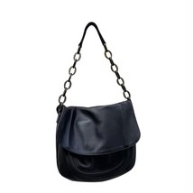 Female Pu Leather Ins Hot Sale Retro Chain Designer Bag Women 2022 New Casual Wi - £31.33 GBP