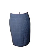 Banana Republic Pencil Straight Skirt Women Lined Size 4 Windowpane Plaid - $23.77