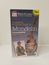 Introduction to Mandolin for Beginners Bert Casey Watch &amp; Learn VHS New ... - £7.38 GBP