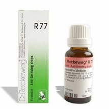 Dr Reckeweg Germany R77 Anti-Smoking Drops 22ml | 1,2,3,4,5,6,8,10,12,15,20 Pack - £10.40 GBP+