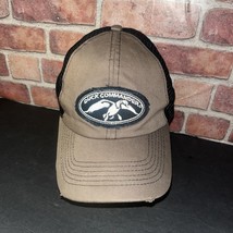 Duck Commander Duck Dynasty Distressed Brown Trucker Adjustable Hat Cap Hunt - £10.83 GBP