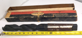 1-11/16&quot; inch Cleveland Twist Drill Bit 903845 Vintage 17.5&quot; long in Box - £70.78 GBP