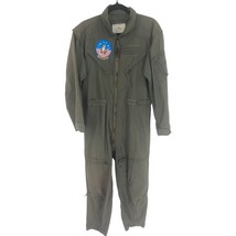 GENUINE US AIR FORCE GREEN NOMEX FIRE RESISTANT FLIGHT SUIT CWU-27/P Top... - £59.42 GBP