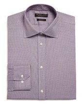 The Men&#39;s Store Micro Houndstooth Regular Fit Dress Shirt Blue Multi-15.... - £18.80 GBP