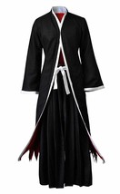 ZYHCOS Cosplay Costume Kurosaki Ichigo Black Robe Kendo Costume Uniform (Small) - £37.90 GBP