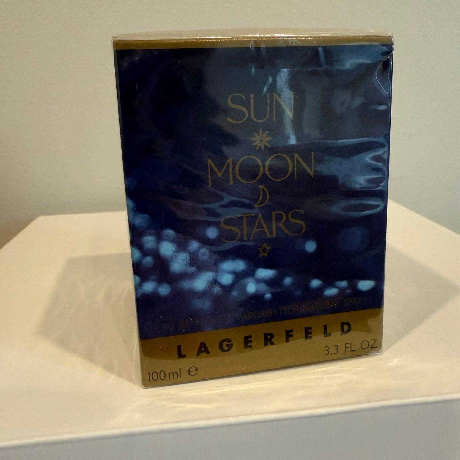 Original Formula NIB Sealed Vintage Sun Moon &amp; Stars Lagerfeld 3.3 oz ED... - $299.00