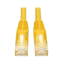 Tripp Lite N201-010-YW 10FT CAT6 Patch Cable M/M Ylw Gigabit Molded Snagless Pvc - £19.44 GBP