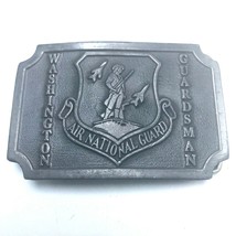 Washington Guardsman Air National Guard Military Vintage Belt Buckle - $19.40