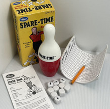 Spare-Time Bowling Dice Game Complete CIB Instructions Score Pad Vintage... - $11.29