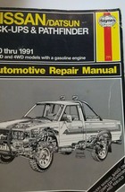1980 - 1991  Haynes Datsun Nissan Pick-Ups &amp; Pathfinder  Automotive Repair - £23.43 GBP