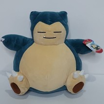 Pokémon Snorlax Plush Stuffed Animal Toy Jazwares New With Tags 12" Sitting - $41.57
