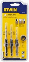 Irwin Tools 1882793 SPEEDBOR Countersink Wood Drill Bit, 4-Piece - $32.99