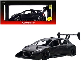 2013 Peugeot 208 T16 Pikes Peak Race Car Plain Black Version 1/18 Model ... - £144.99 GBP