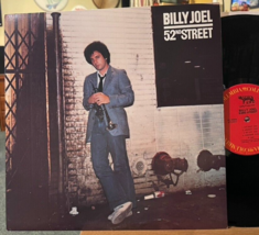 Billy Joel 52nd Street VG+ Vinyl LP Columbia FC 35609 1st Press Big Shot Honesty - £13.30 GBP