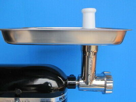 SOLID Stainless Steel meat grinder for the KitchenAid mixer  **The ORIGINAL** - $185.22