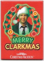 National Lampoon&#39;s Christmas Vacation Merry Clarkmas Refrigerator Magnet... - £3.15 GBP