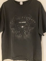 Harley Davidson Men’s XL Black T-Shirt “Independense College Station, TX” - £11.81 GBP