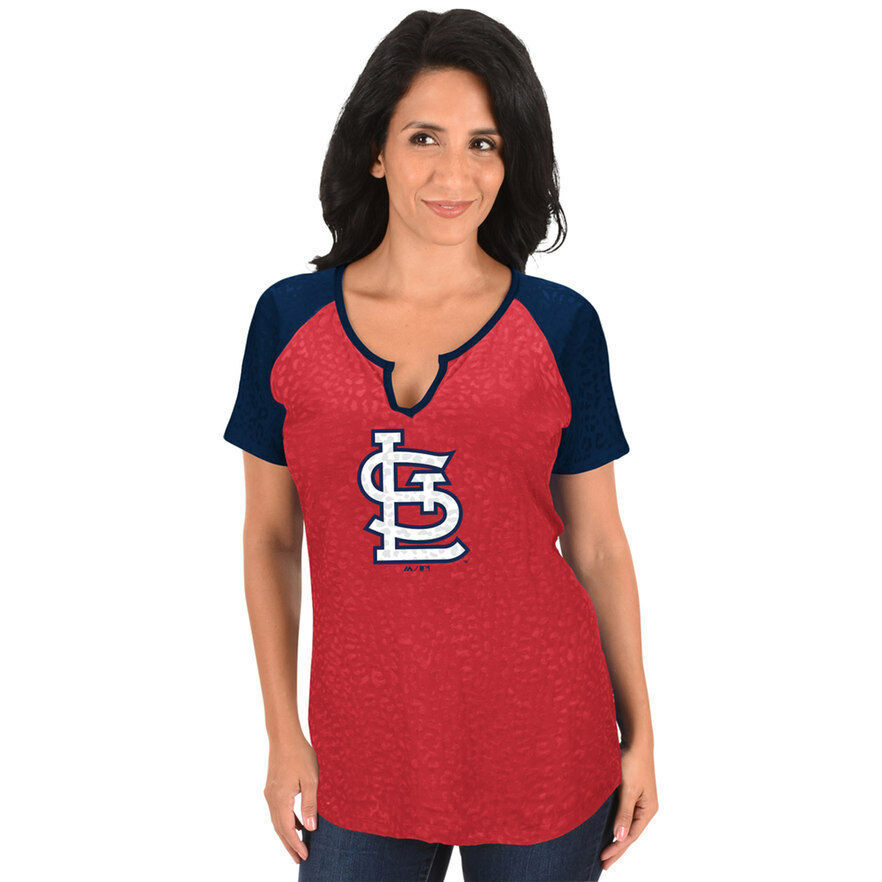 St. Louis Cardinals Women's Burnout Tee - $22.00