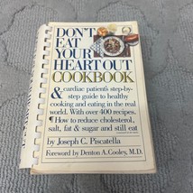 Don&#39;t Eat Your Heart Out Cookbook Paperback Book by Joseph C. Piscatella 1983 - £9.58 GBP