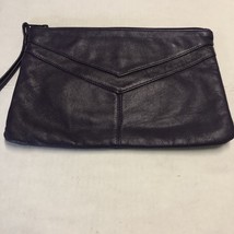 Samantha Scott Women&#39;s Clutch Purple Leather Vintage  - $516.00 MXN