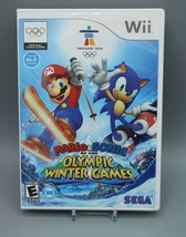 Mario &amp; Sonic at the Olympic Winter Games (Wii, 2009) Complete Tested - $17.81