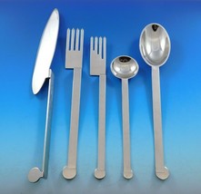 XUM by Bissell &amp; Wilhite Stainless Steel Flatware Set Service 65 pcs Modern - £7,634.68 GBP