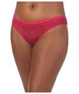 Le Mystere Womens Stretch Lace Bikini,Dark Red,X-Large - £27.24 GBP