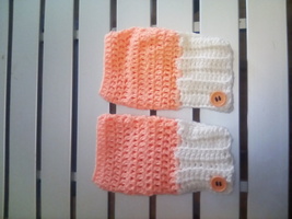 Handcrafted Crocheted Fingerless Gloves - $35.00