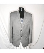 Men&#39;s Coats Alfani Blazer Sports Coat for Men Gray Slim Large - £14.39 GBP