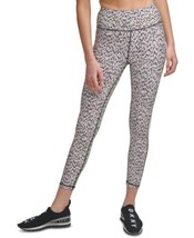 DKNY Womens Printed Side-Striped Leggings size X-Large Color Atomic Confetti - £46.82 GBP