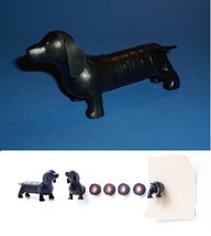 Dachshund Dog Puzzle Magnet - Magnetic Figure in Black - £8.62 GBP