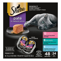 Sheba® Perfect Portions Adult Wet Cat Food - Pate, 24 Count - £20.71 GBP