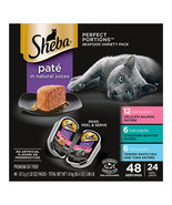 Sheba® Perfect Portions Adult Wet Cat Food - Pate, 24 Count - £20.35 GBP