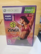 Zumba Fitness Xbox 360 Kinect Microsoft Game Studios Majesco Join The Party CIB - £4.72 GBP