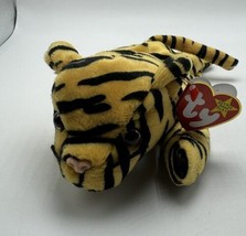 Ty Beanie Babies Stripes The  Tiger  1995 - $4.99