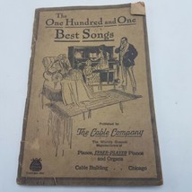 Cable Piano Company (Chicago) 1915 - One Hundred And One Best Songs - £7.80 GBP