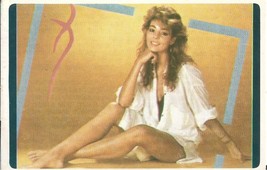 ⭕VTG card pocket calendar 1986 SANDRA Portugal group music singer - $6.04 CAD